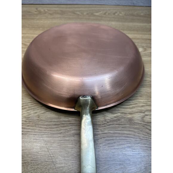 Spring Culinox Brass Handled 10.5”Copper & Stainless Steel Saute Pan Switzerland - Picture 6 of 7